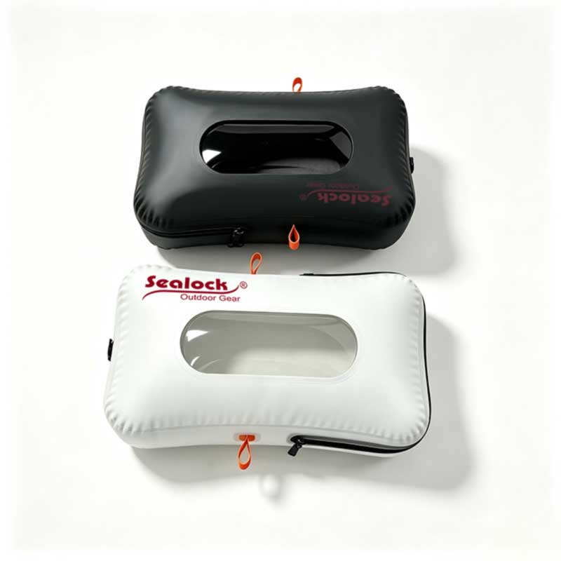 Sealock SL-P1133 waterproof vacuum compression bag in black and white with clear inspection window